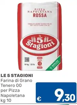 ARCA C+C cash and carry Le 5 Stagioni Farina di Grano Tenero 00 per Pizza Napoletana offerta