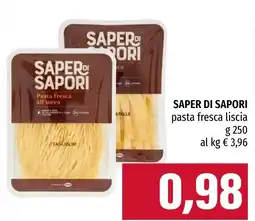 Emi Market Saper di sapori pasta fresca liscia offerta