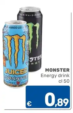 ARCA C+C cash and carry Monster Energy drink offerta