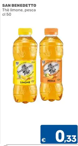 ARCA C+C cash and carry San Benedetto Thè limone, pesca offerta