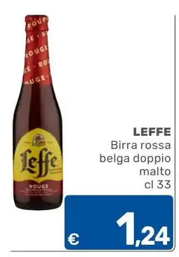 ARCA C+C cash and carry Leffe Birra Rossa offerta
