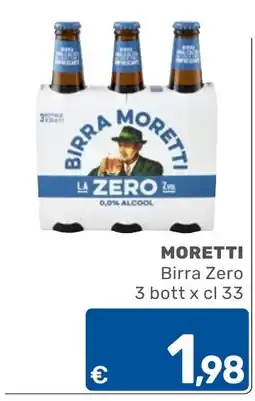 ARCA C+C cash and carry Moretti Birra Zero offerta