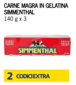 Eté Carne magra in gelatina Simmenthal offerta
