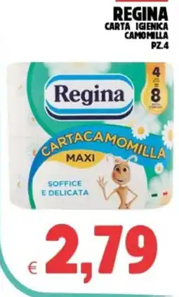 Eté Regina carta igienica camomilla offerta