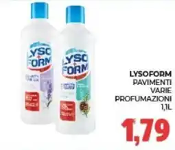 Eté Lysoform pavimenti offerta