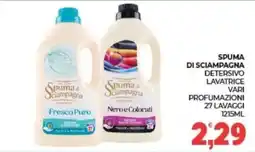 Eté Spuma di Sciampagna detersivo lavatrice offerta