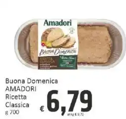 Paghi Poco Buona Domenica AMADORI Ricetta Classica offerta