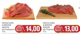 Paghi Poco Fettine Scelte di BOVINO ADULTO offerta
