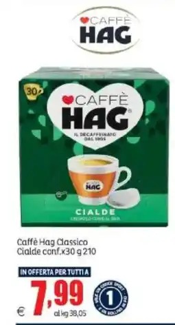 Elite Caffè Hag Classico Cialde offerta