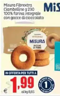Elite Misura Fibrextra Ciambelline offerta