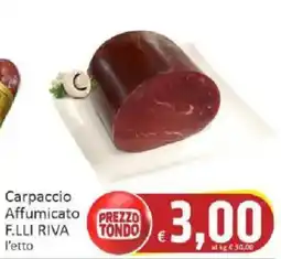 Paghi Poco Carpaccio Affumicato F.LLI RIVA offerta