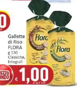 Paghi Poco Gallette di Riso FLORA offerta
