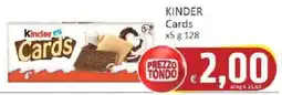 Paghi Poco Kinder Cards offerta