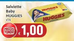 Paghi Poco Salviette Baby Huggies offerta