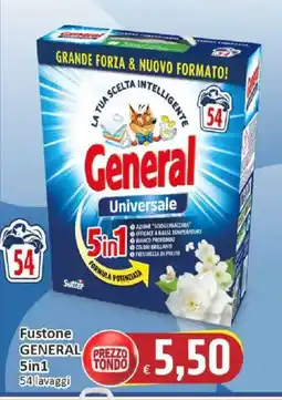 Paghi Poco Fustone General 5in1 offerta