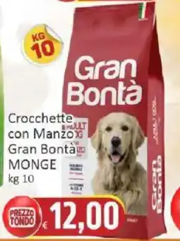 Paghi Poco Crocchette con Manzo Gran Bontà offerta
