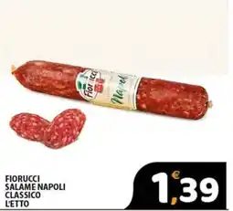 Premium Supermercati Fiorucci salame napoli classico offerta