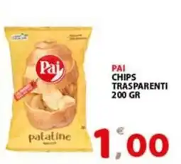 Premium Supermercati Pai chips trasparenti offerta