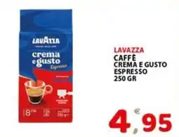 Premium Supermercati Lavazza caffè crema e gusto espresso offerta