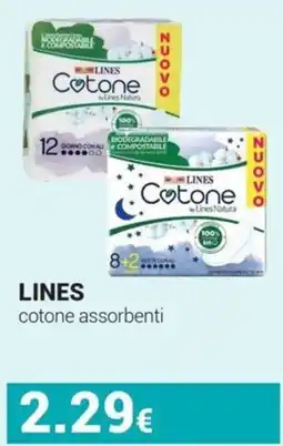 Tigotà Lines cotone assorbenti offerta