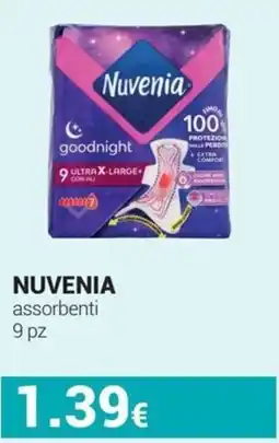 Tigotà Nuvenia assorbenti offerta