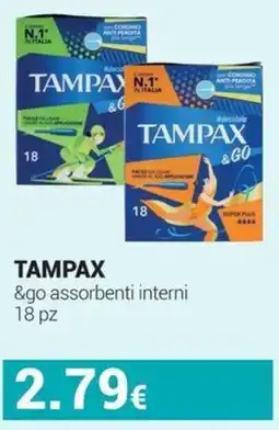 Tigotà Tampax & go assorbenti interni offerta
