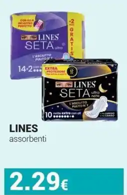 Tigotà Lines assorbenti offerta