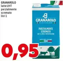 MEGA Granarolo latte UHT parzialmente scremato offerta