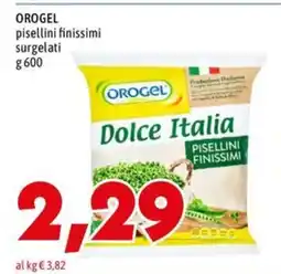 MEGA Orogel pisellini finissimi offerta
