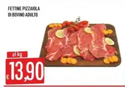 IperSisa Fettine pizzaiola di bovino adulto offerta