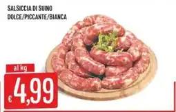 IperSisa Salsiccia di suino offerta