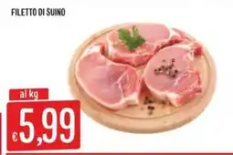IperSisa Filetto di suino offerta