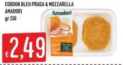 IperSisa Cordon bleu praga e mozzarella Amadori offerta