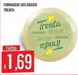 IperSisa Formaggio Trenta offerta