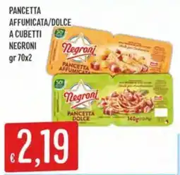 IperSisa Pancetta Negroni offerta