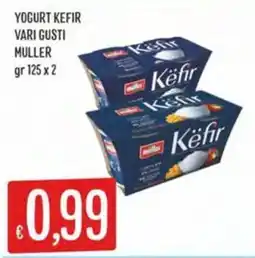 IperSisa Yogurt kefir vari gusti Muller offerta