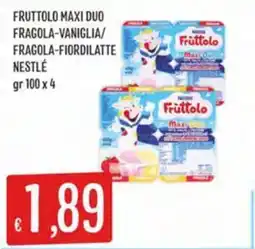 IperSisa Fruttolo Maxi Duo Nestlé offerta