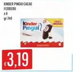 IperSisa Kinder Pinguì Cacao offerta