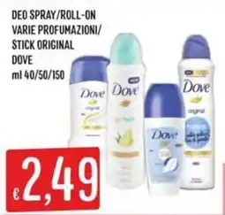IperSisa Dove deodorante offerta
