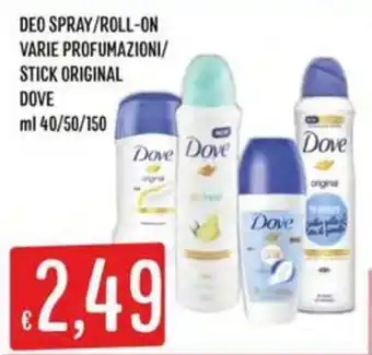 Dove deodorante