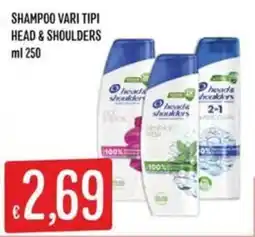 IperSisa Shampoo vari tipi Head & Shoulders offerta