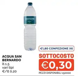 Mercatò Local Acqua San Bernardo offerta