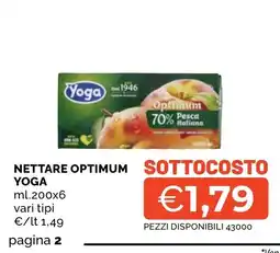 Mercatò Big Nettare Optimum Yoga offerta