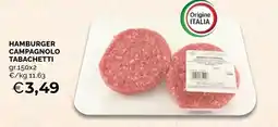Mercatò Big Hamburger Campagnolo Tabachetti offerta