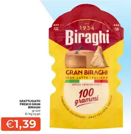 Mercatò Big Grattugiato fresco Gran Biraghi offerta