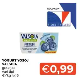 Mercatò Big Yogurt YosoJ Valsoia offerta