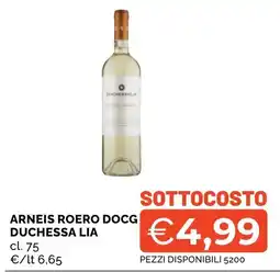 Mercatò Big Arneis Roero DOCG Duchessa Lia offerta