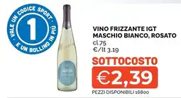 Mercatò Big Vino frizzante IGT Maschio bianco, rosato offerta