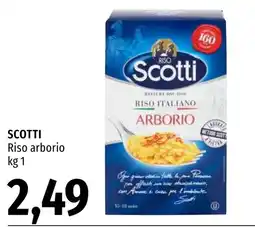 Emi Market Scotti Riso arborio offerta