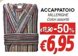 Bernava Accappatoio Millerighe offerta